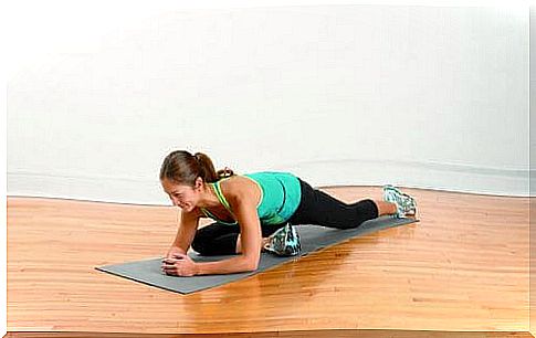 Stretching exercise for the hip flexors