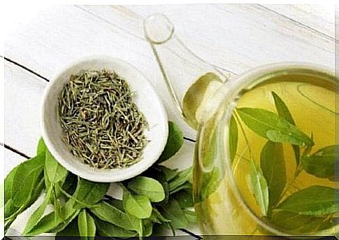 Relieve a sensitive scalp with green tea