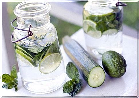 Water with Cucumber