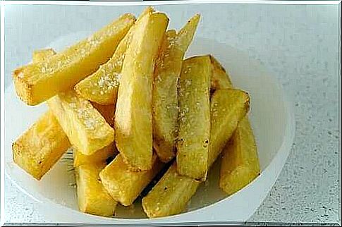 French fries are a source of acrylamide 