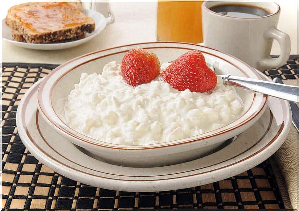 Increase protein intake with cottage cheese