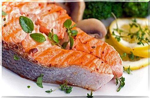 Baked salmon recipe