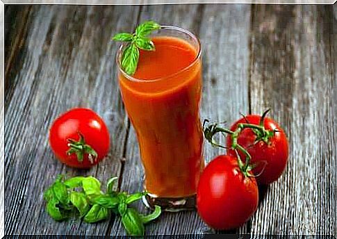 Tomato juice can help with heat exhaustion