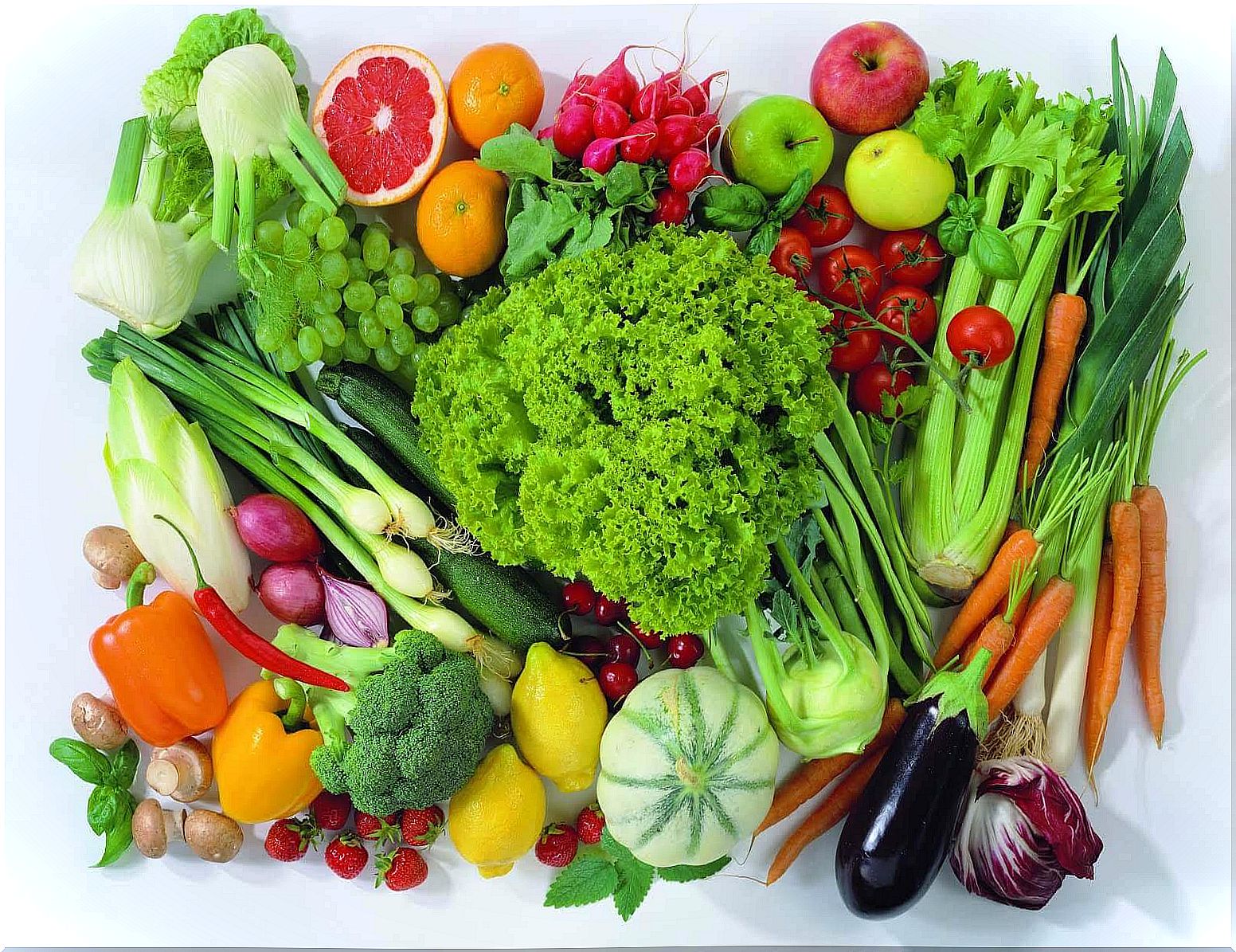 Healthy fruits and vegetables: eat them regularly