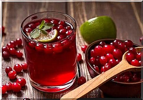 Cranberry and Lime Infusion