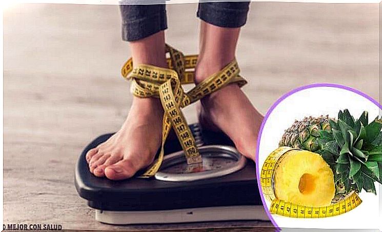 Lose weight every day with pineapple peel