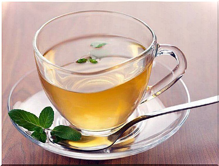 Lose weight with green tea