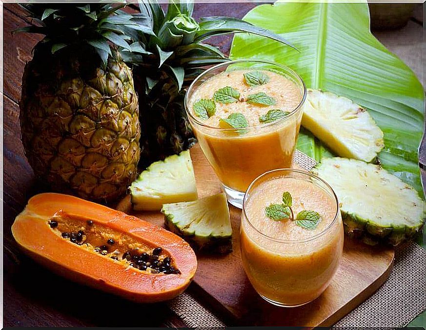 Minimizing Hypothyroidism With A Pineapple Papaya Smoothie