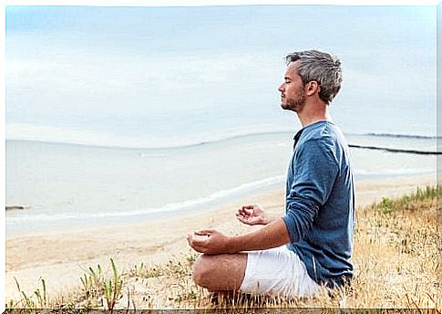 Meditate on the beach