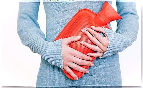 red hot water bottle