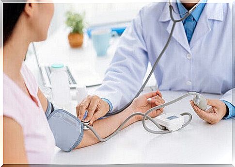 Blood pressure in palpitations